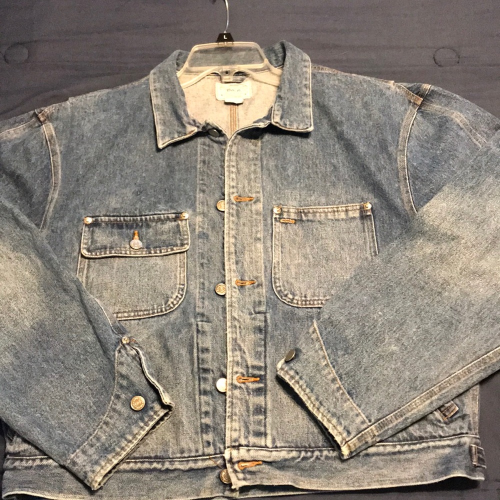 POLO Vintage denim jacket EUC sz XL